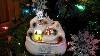 Thomas Kinkade Lights & Sounds Animated Christmas Floral Holiday Decor New.